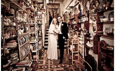 Art Deco Inspired London Wedding: 20th Century Theatre (part 2)