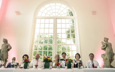 A colourful summer wedding at Kew Gardens